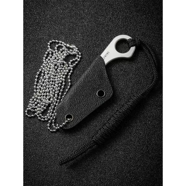 Нож фиксированный тактический Civivi Gramis, (2.6 см) 14C28N серый — Photo 16