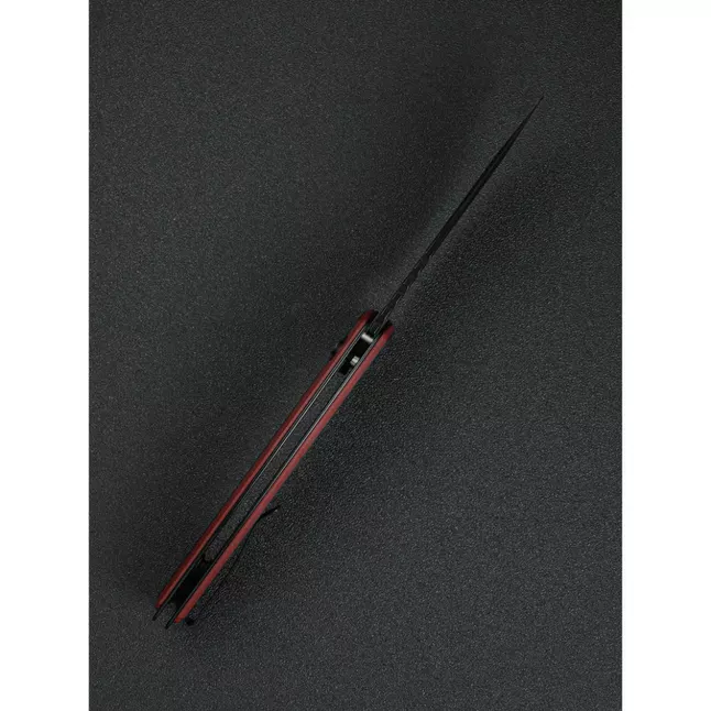 Ніж складаний туристичний Sencut Squiggy, (9.9 см) 9Cr18MoV / G10 червоно-чорний — Photo 12