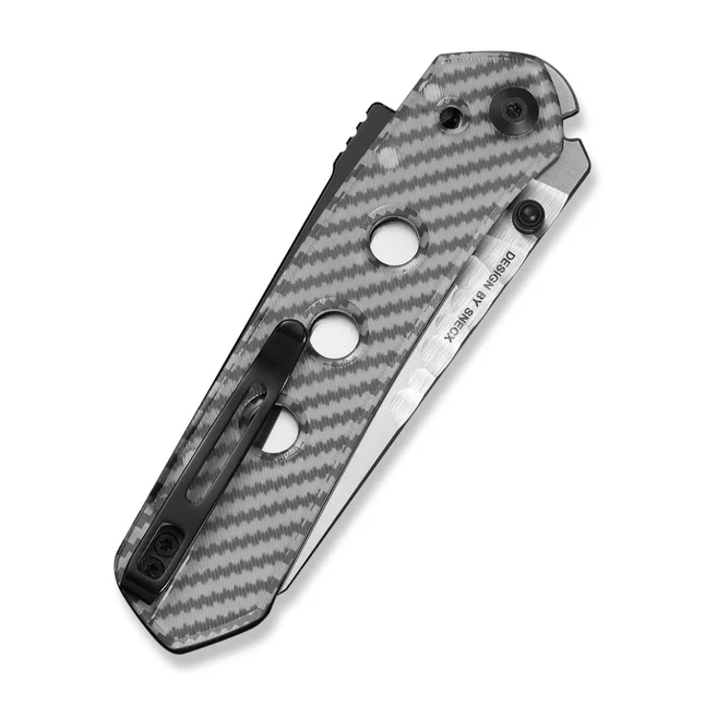 Ніж складаний туристичний Civivi Vision FG, (9 см) Nitro-V / Lexan прозорий — Photo 4