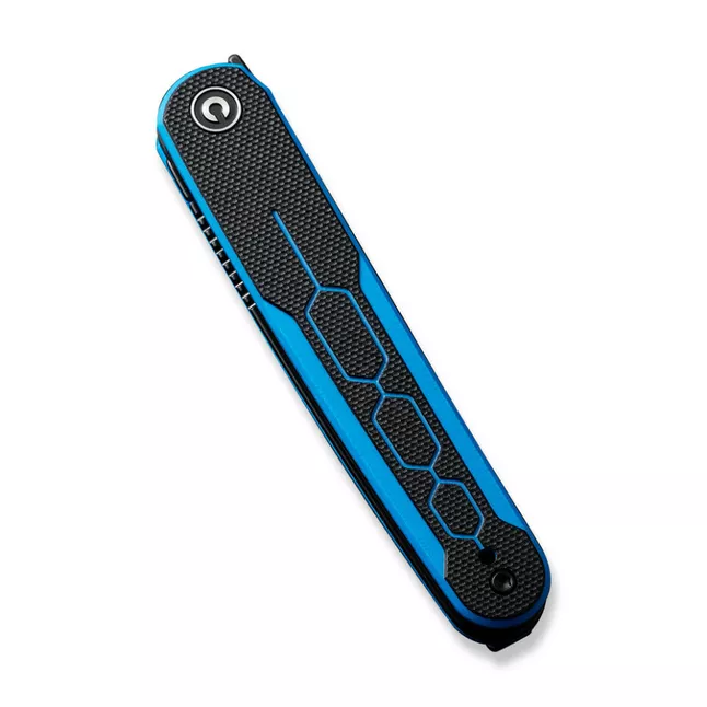 Ніж складаний кишеньковий Civivi KwaiQ , (7.6 см) Nitro-V / G10 чорно-синій — Photo 3