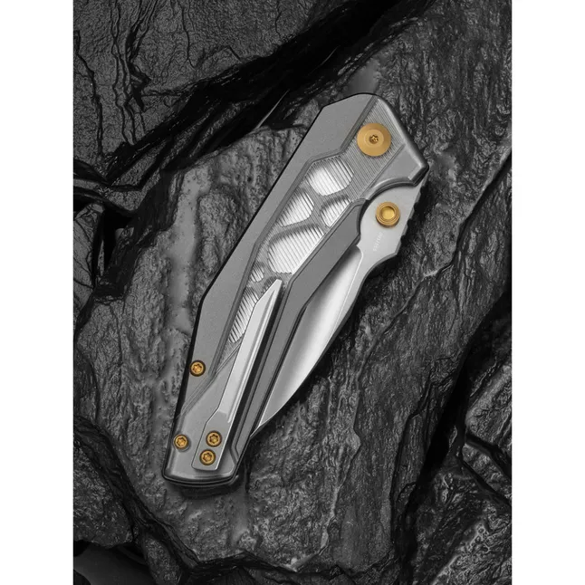 Ніж складаний туристичний Civivi Wellmax (9.1 см) 14C28N / Aluminum сірий — Photo 10