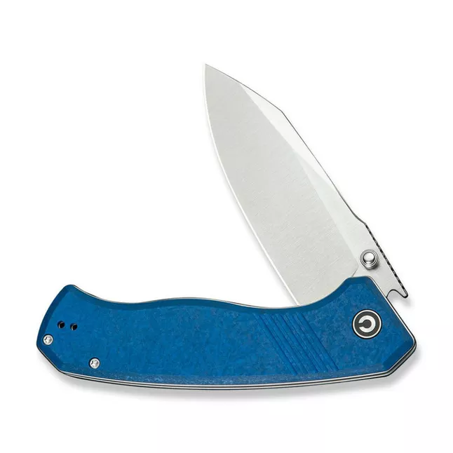 Нож складной туристический Civivi Placoid, (9.3 см) 14C28N / G10 синий — Photo 3