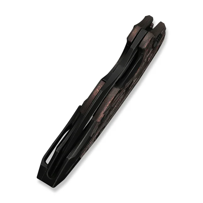 Нож складной туристический Weknife Arrakis (8.8 см) Vanax / Titanium черный — Photo 5