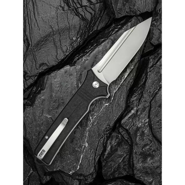 Ніж складаний туристичний Civivi Neurohaptic, (9.5 см) Nitro-V / G10 чорний — Photo 10