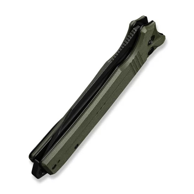 Ніж складаний туристичний Civivi Neurohaptic, (9.5 см) Nitro-V / G10 темно-зелений — Photo 4