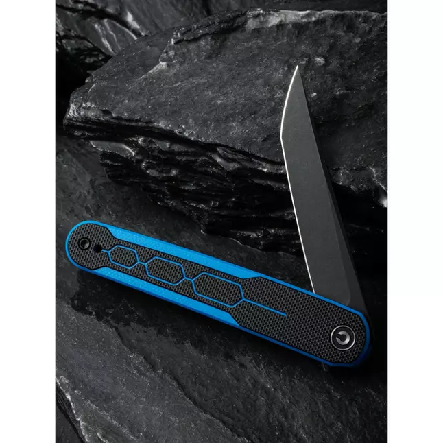 Ніж складаний кишеньковий Civivi KwaiQ , (7.6 см) Nitro-V / G10 чорно-синій — Photo 11