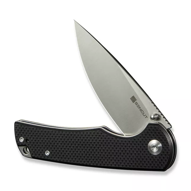 Ніж складаний туристичний Sencut Praktisk, (9.1 см) 9Cr18MoV / G10 чорний — Photo 2