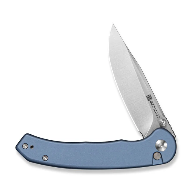 Нож складной туристический Sencut Ingot (8.2 см) D2 / Aluminum синий — Photo 2