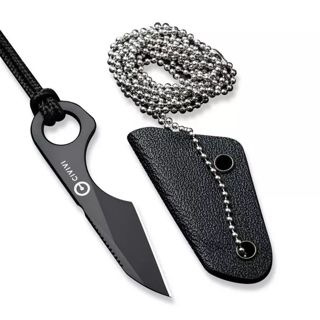 Ніж фіксований тактичний Civivi Gramis, (2.6 см) 14C28N чорний — Photo 6