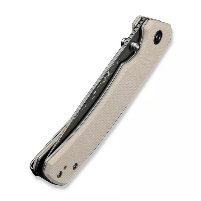 Ніж складаний туристичний Civivi Merit, (8.3 см) Damascus / G10 сірий — Photo 6