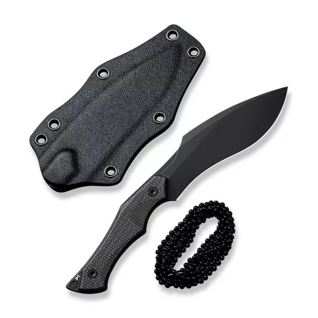 Ніж фіксований тактичний Civivi Vaquita II, (8.1 см) Nitro-V / Micarta чорний — Photo 5