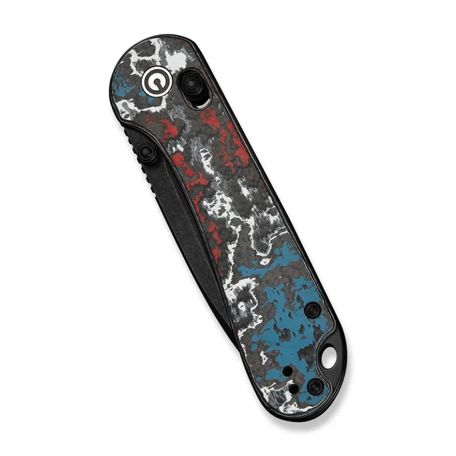 Ніж складаний кишеньковий Civivi Elementum (Crossbar Lock), (7.51 см) CPM S35VN / Nebula FatCarbon Fiber чорний/червоний/синій/білий — Photo 3
