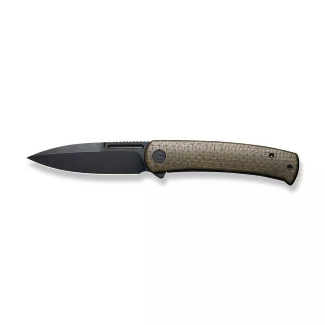 Нож складной туристический Civivi Cetos, (8.8 см) 14C28N / Micarta &amp; Stainless коричневый — Photo 2