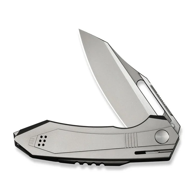 Ніж складаний туристичний Weknife Bogey (9.3 см) Bohler M390 / Titanium сірий — Photo 2