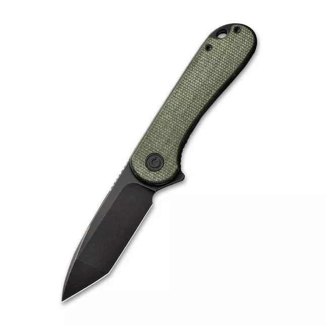 Нож складной карманный Civivi Elementum, (7.5 см) D2 / Micarta зеленый