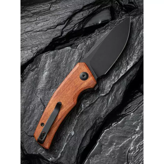 Ніж складаний кишеньковий Civivi Regulatron, (7.6 см) Nitro-V / Guibourtia Wood — Photo 10