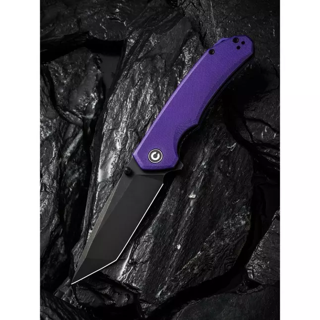 Ніж складаний туристичний Civivi Brazen, (8.8 см) D2 / G10 фіолетовий — Photo 7