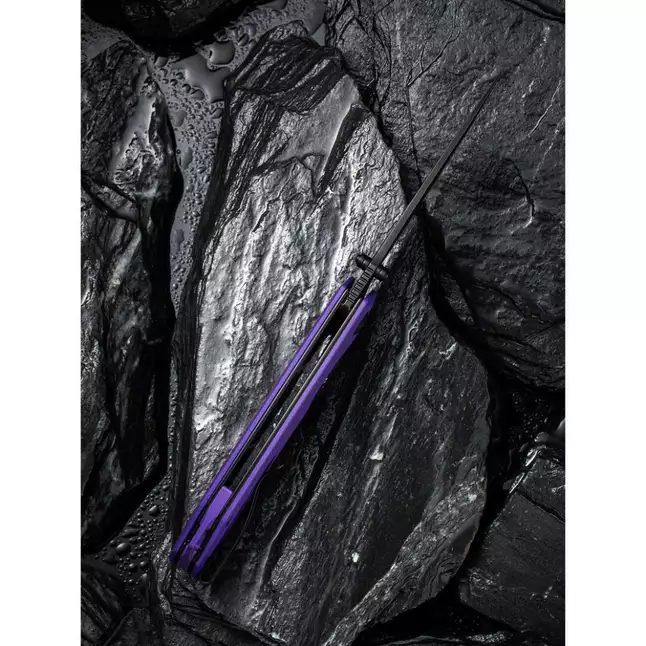 Ніж складаний туристичний Civivi Brazen, (8.8 см) D2 / G10 фіолетовий — Photo 9