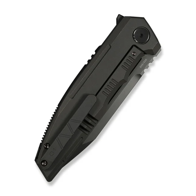 Ніж складаний туристичний Weknife Breach (9.8 см) Bohler M390 / Titanium вугільно-сірий — Photo 4