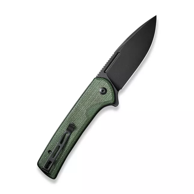 Ніж складаний туристичний Civivi Conspirator, (8.8 см) Nitro-V / Micarta зелений — Photo 1