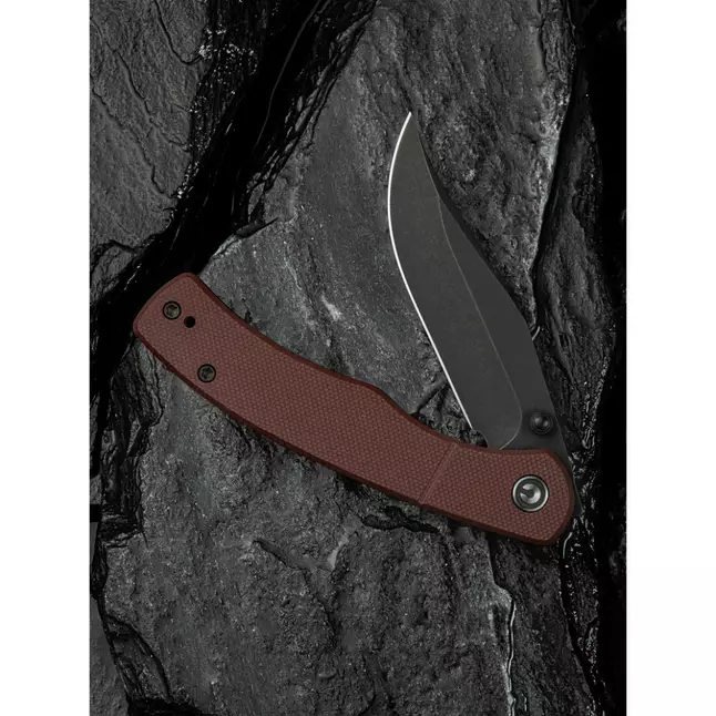 Ніж складаний кишеньковий Civivi Clingman, (7.6 см) Nitro-V / G10 темно-червоний — Photo 11