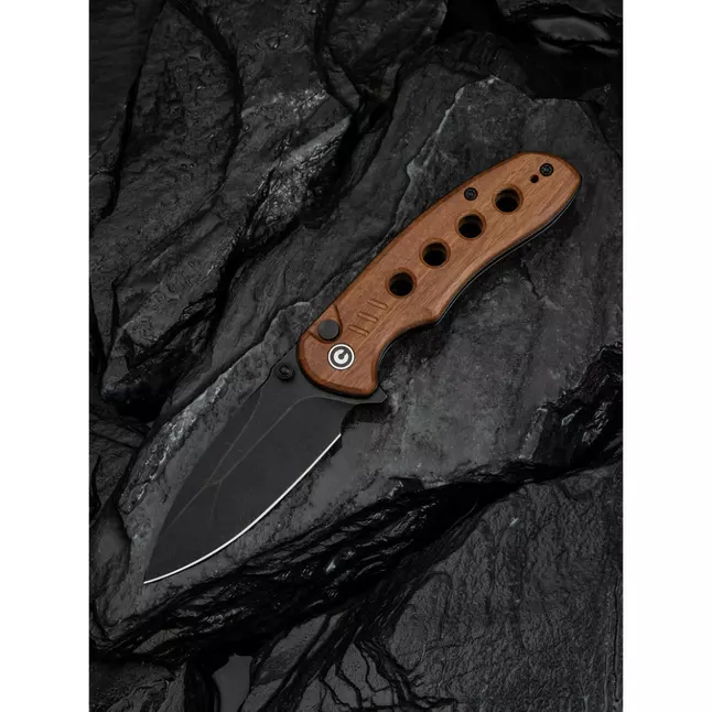 Ніж складаний кишеньковий Civivi Triptych, (7.6 см) 14C28N / Guibourtia Wood — Photo 9