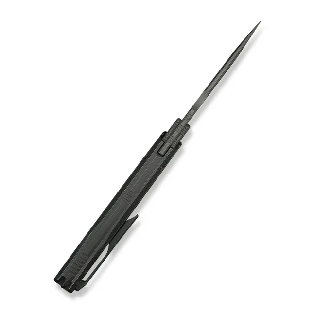 Нож складной туристический Weknife Reveille (9.7 см) Bohler M390 / Titanium оливково-серый — Photo 6