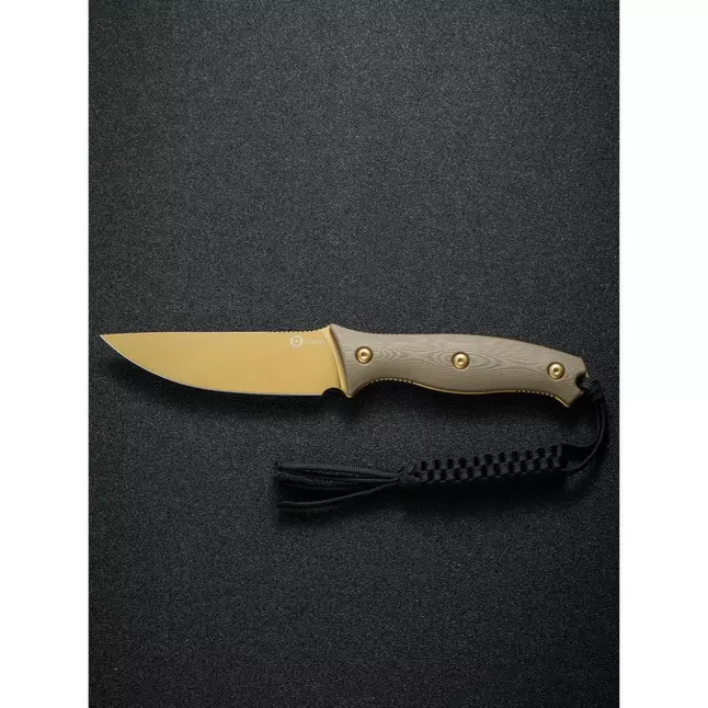 Ніж фіксований тактичний Civivi Stormridge, (10 см) Nitro-V / G10 пісочний — Photo 18