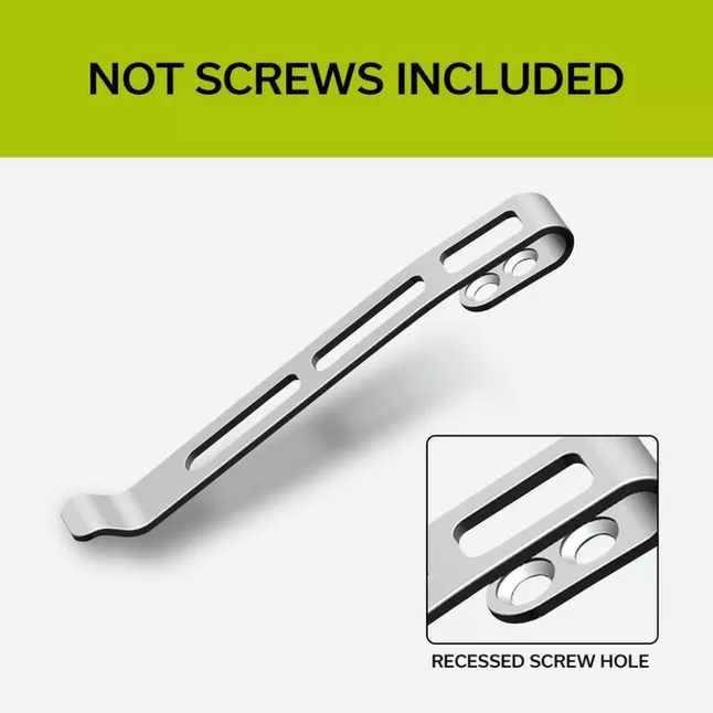 Кліпса кишенькова сталева Civivi без гвинтів CA-06B-V1 — Photo 2