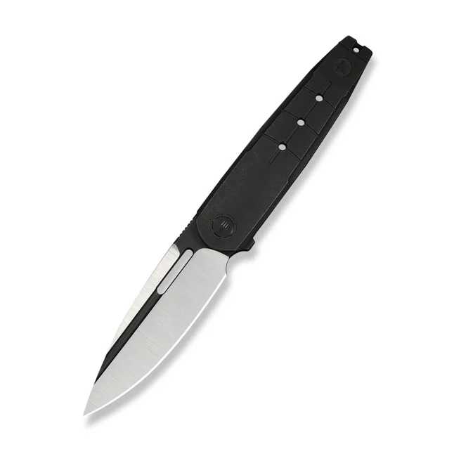 Ніж складаний туристичний Weknife Hull (9.9 см) Bohler M390 / Titanium чорний