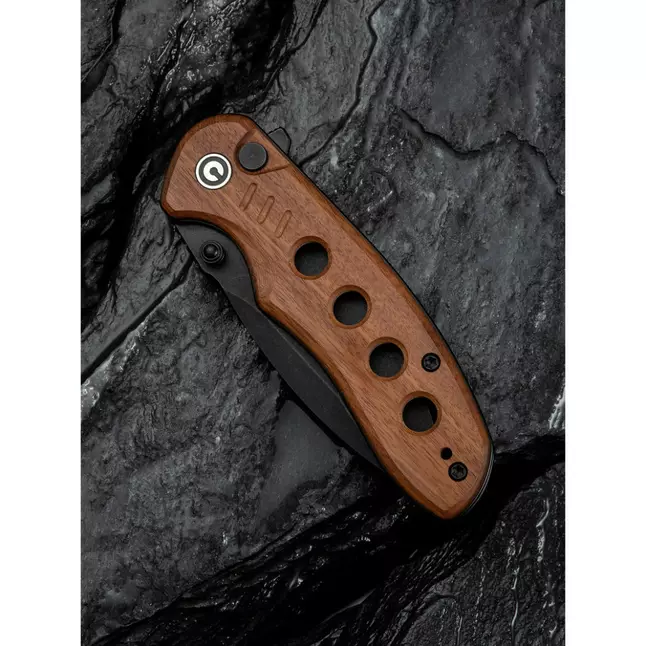 Ніж складаний кишеньковий Civivi Triptych, (7.6 см) 14C28N / Guibourtia Wood — Photo 12