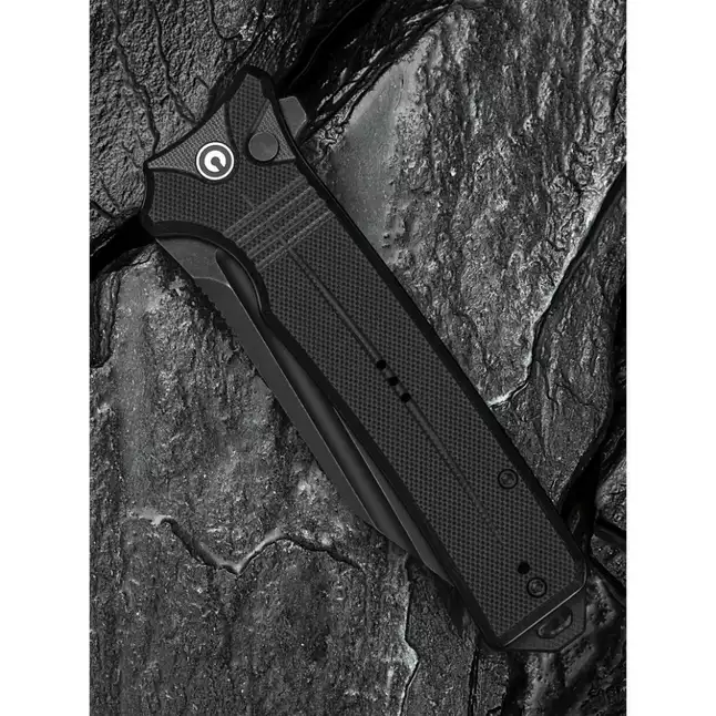 Ніж складаний туристичний Civivi Neurohaptic, (9.5 см) Nitro-V / G10 чорний — Photo 12