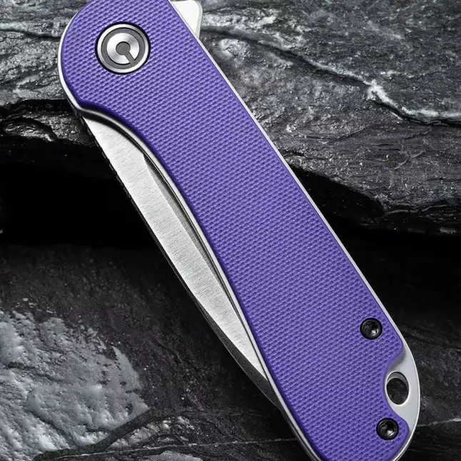Ніж складаний кишеньковий Civivi Elementum, (7.5 см) D2 / G10 фіолетовий — Photo 4
