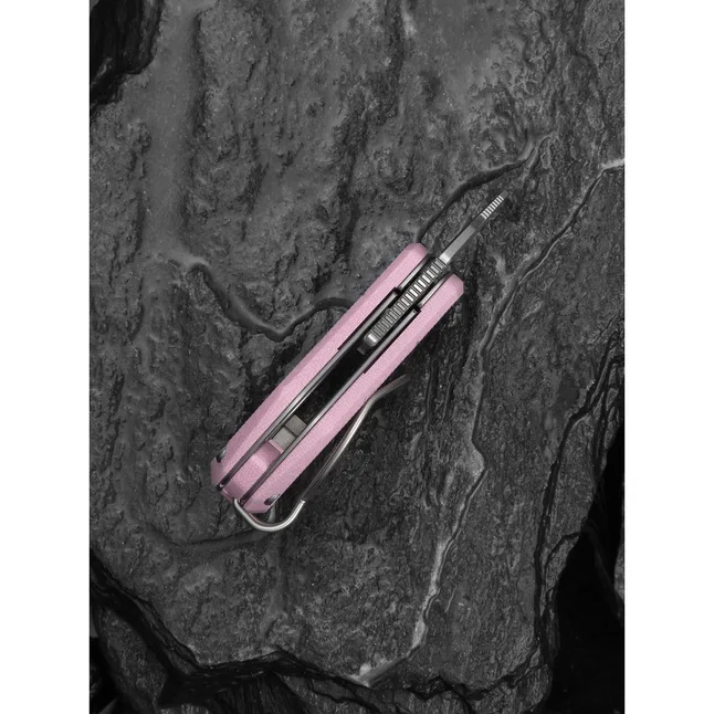 Ніж складаний кишеньковий Civivi Pyrus (1.6 см) 14C28N / G10 рожевий — Photo 10