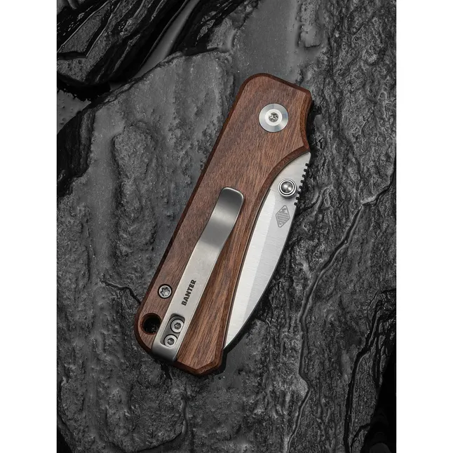 Нож складной карманный Civivi Baby Banter Slip Joint (6 см) Nitro-V / Wood натуральный — Photo 10
