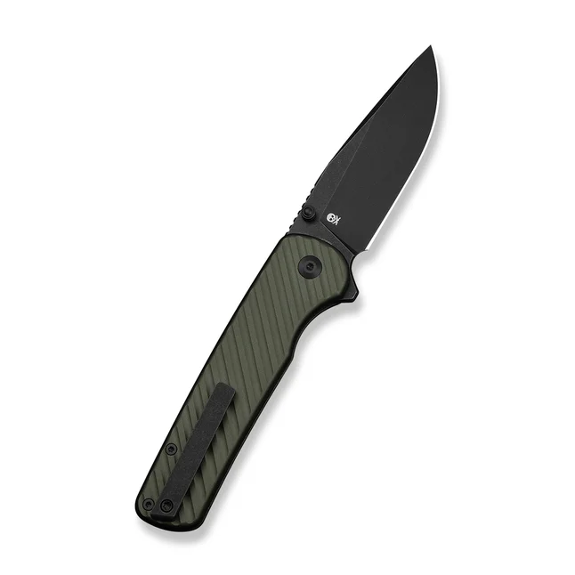 Ніж складаний туристичний CIVIVI Iron Tide (8.2 см) 14C28N / Aluminum зелений — Photo 1