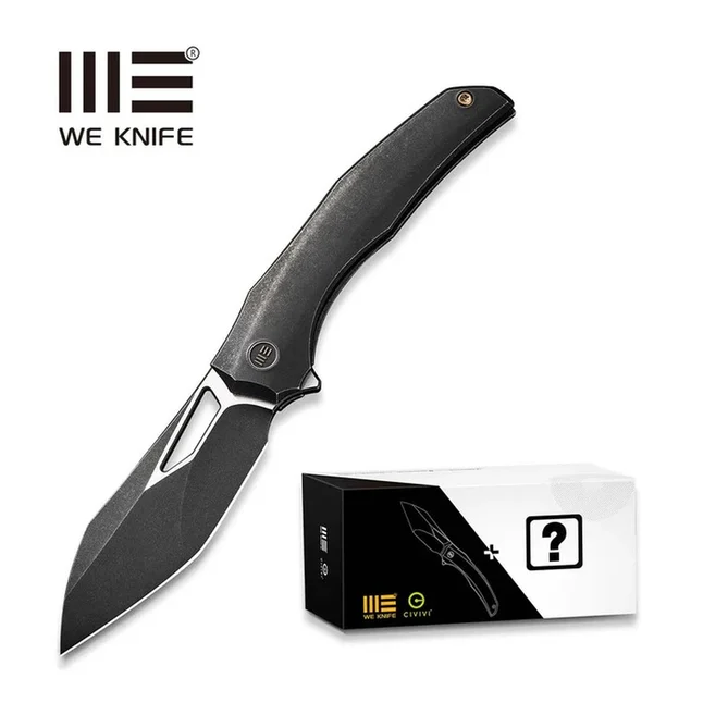 Нож складной туристический Weknife Ignio Mystery Box, (8.4 см) CPM 20CV/титан 6AL4V черный — Photo 9