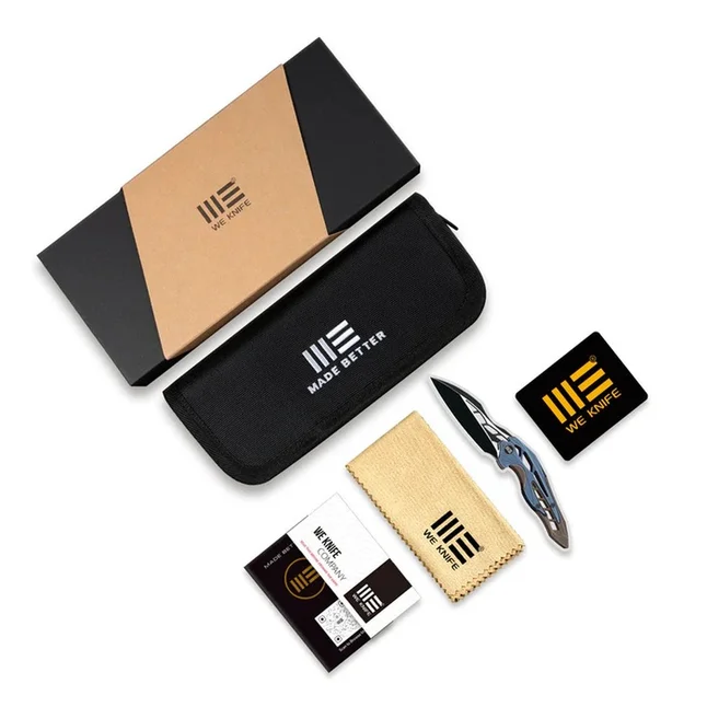 Нож складной туристический Weknife Ignio Mystery Box, (8.4 см) CPM 20CV/титан 6AL4V бронзовый — Photo 8