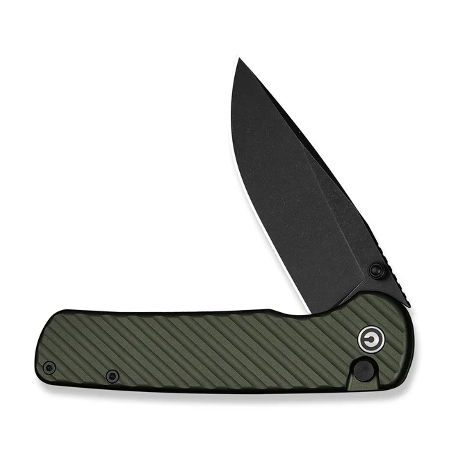 Ніж складаний туристичний CIVIVI Iron Tide (8.2 см) 14C28N / Aluminum зелений — Photo 2