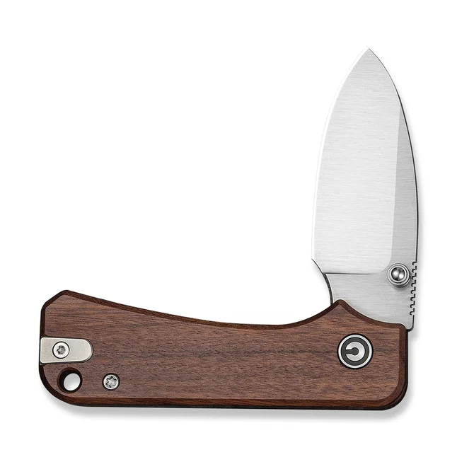 Нож складной карманный Civivi Baby Banter Slip Joint (6 см) Nitro-V / Wood натуральный — Photo 2