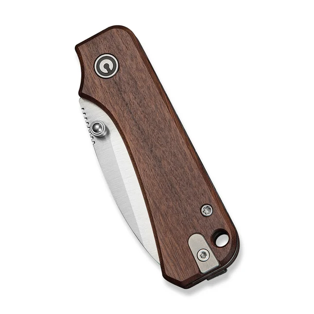 Нож складной карманный Civivi Baby Banter Slip Joint (6 см) Nitro-V / Wood натуральный — Photo 3