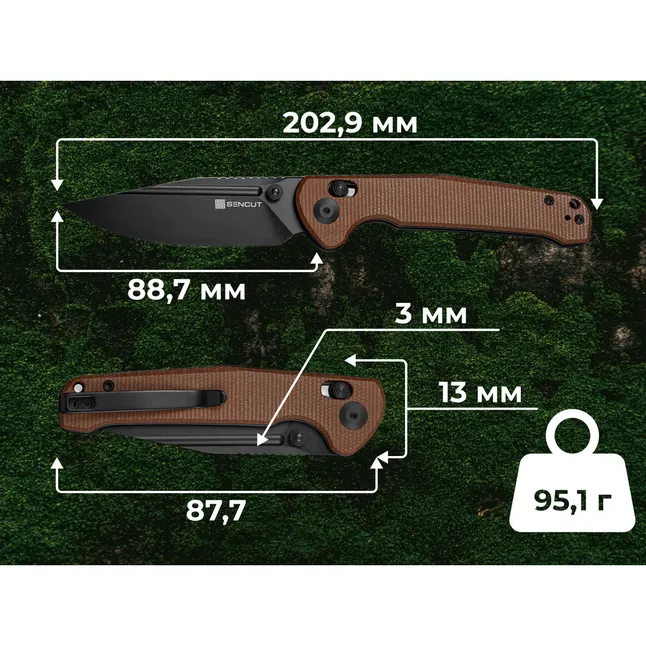 Ніж Sencut Glenspar S25046-3 — Photo 17