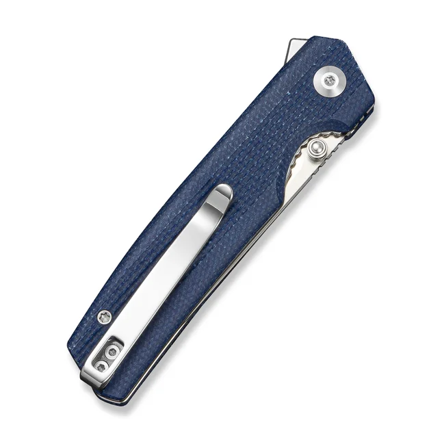Нож складной карманный Sencut Stria, (7,9 см) D2 / Micarta синий — Photo 4