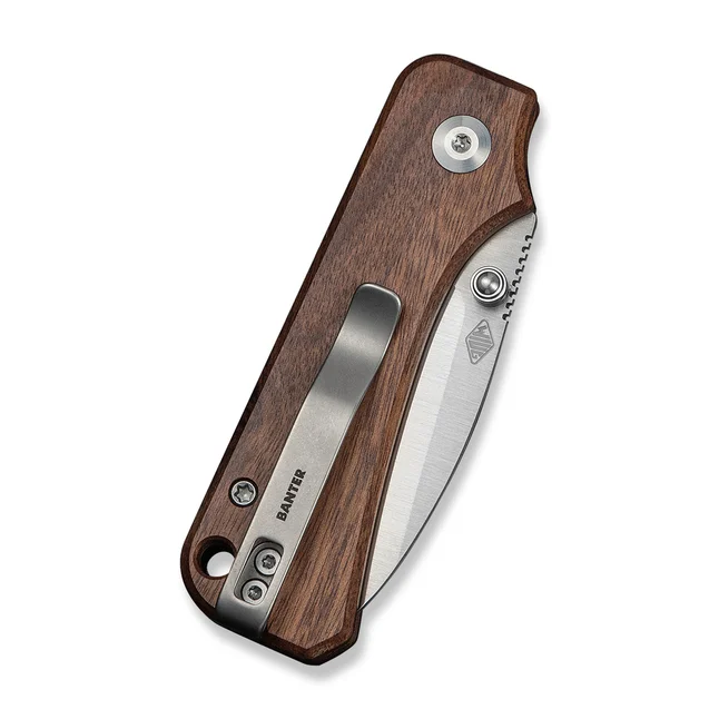 Нож складной карманный Civivi Baby Banter Slip Joint (6 см) Nitro-V / Wood натуральный — Photo 4