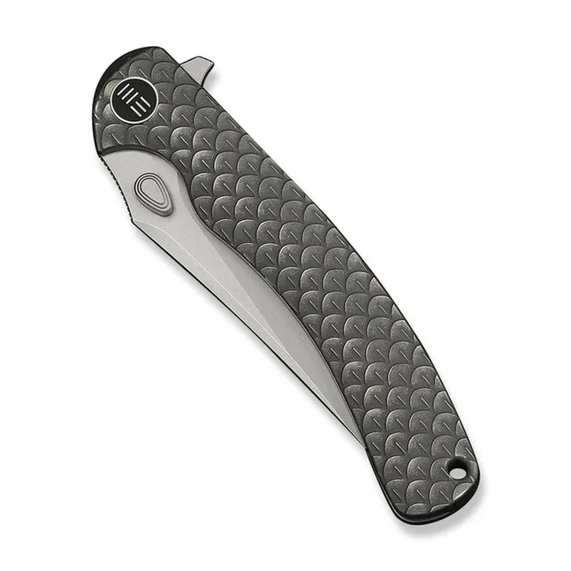 Ніж складаний туристичний Weknife Dracarys, (9.1 см) Böhler M390 / титан 6AL4V сірий — Photo 5