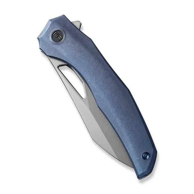 Нож складной туристический Weknife Ignio Mystery Box, (8.39 см) CPM 20CV / 6AL4V Titanium синий — Photo 5