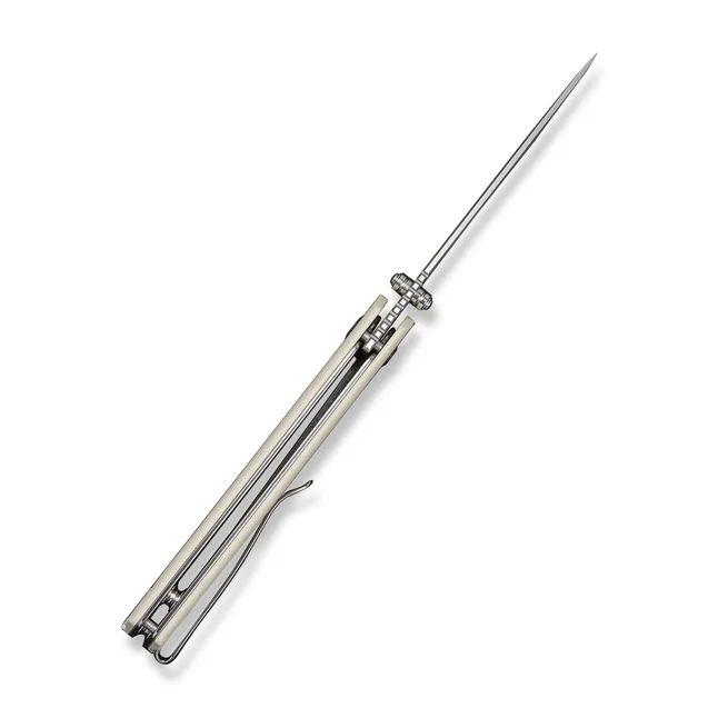Нож складной карманный Sencut Stria, (7,9 см) D2 / G10 айвори — Photo 5