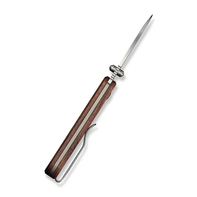 Нож складной карманный Civivi Baby Banter Slip Joint (6 см) Nitro-V / Wood натуральный — Photo 6