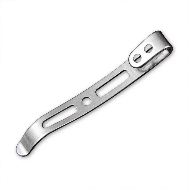 Кліпса кишенькова сталева (58 мм) Sencut без гвинтів SA15B