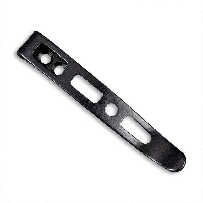 Кліпса кишенькова сталева чорна (58 мм) Sencut без гвинтів SA15A — Photo 2